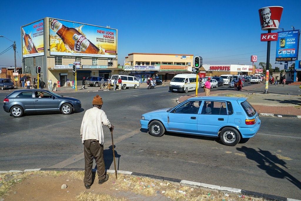 Streets of Soweto Township