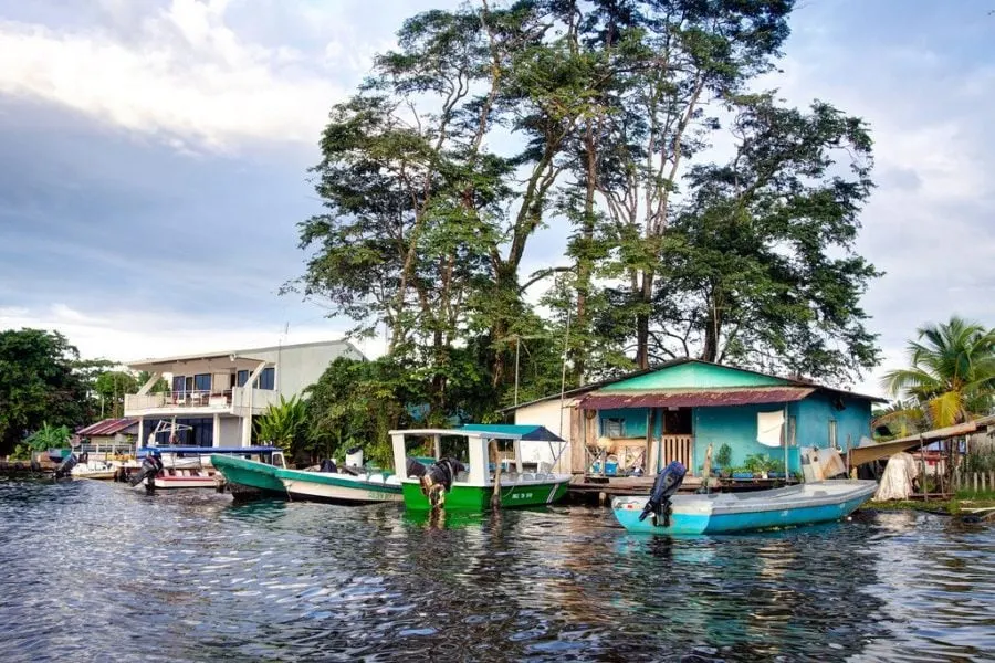 Tortuguero Town Costa Rica