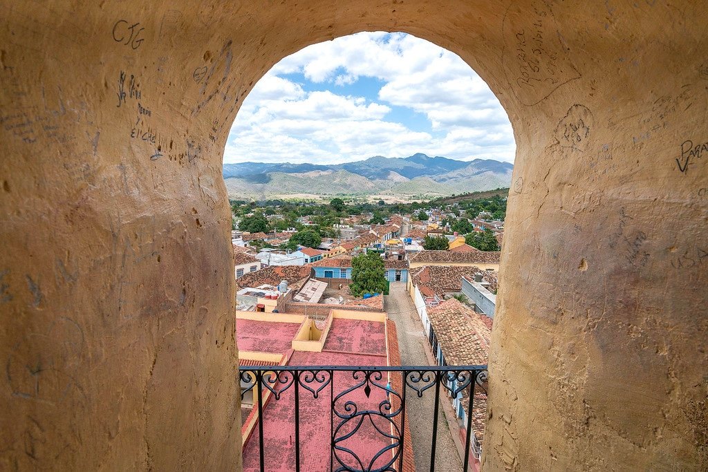 View From the Bell Tower Trinidad Bell Tower