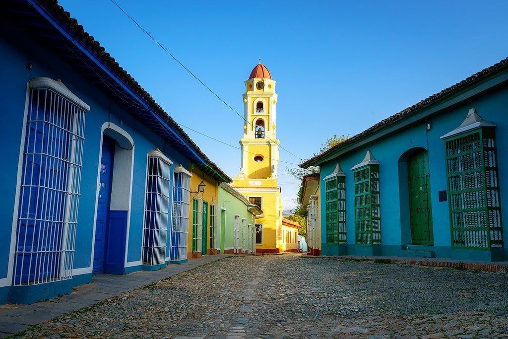 Church Tower in Trinidad Cathedral in Cuba