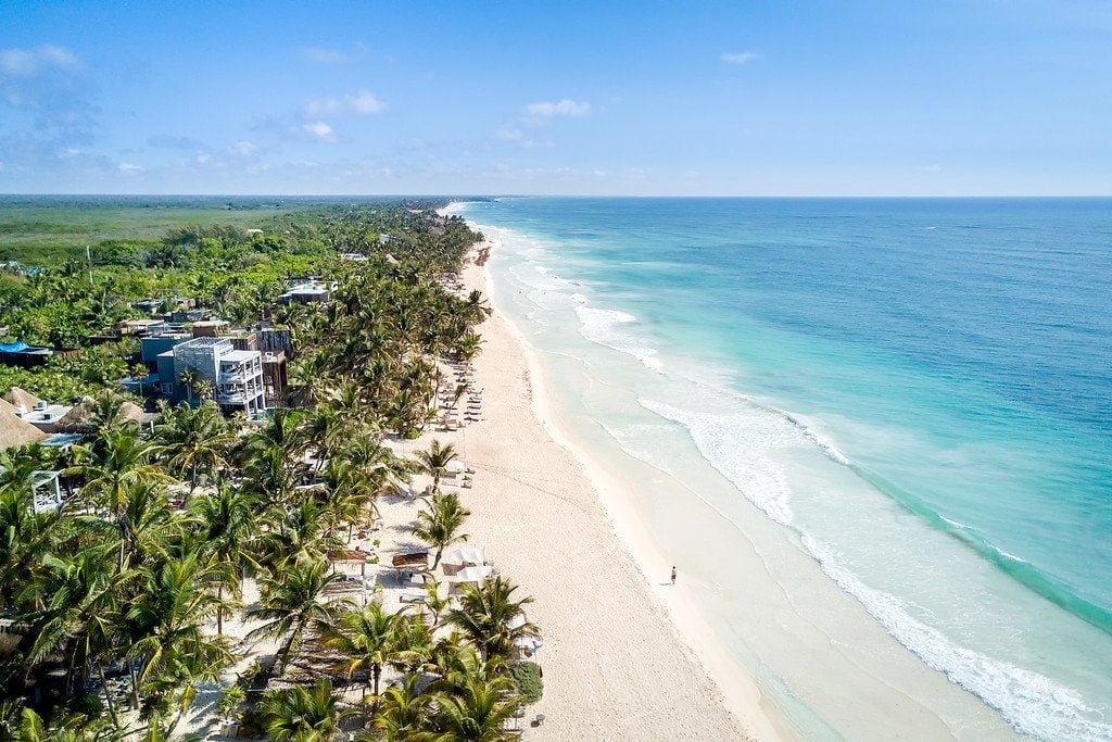 Tulum's Beautiful Beaches Tulum Coastline