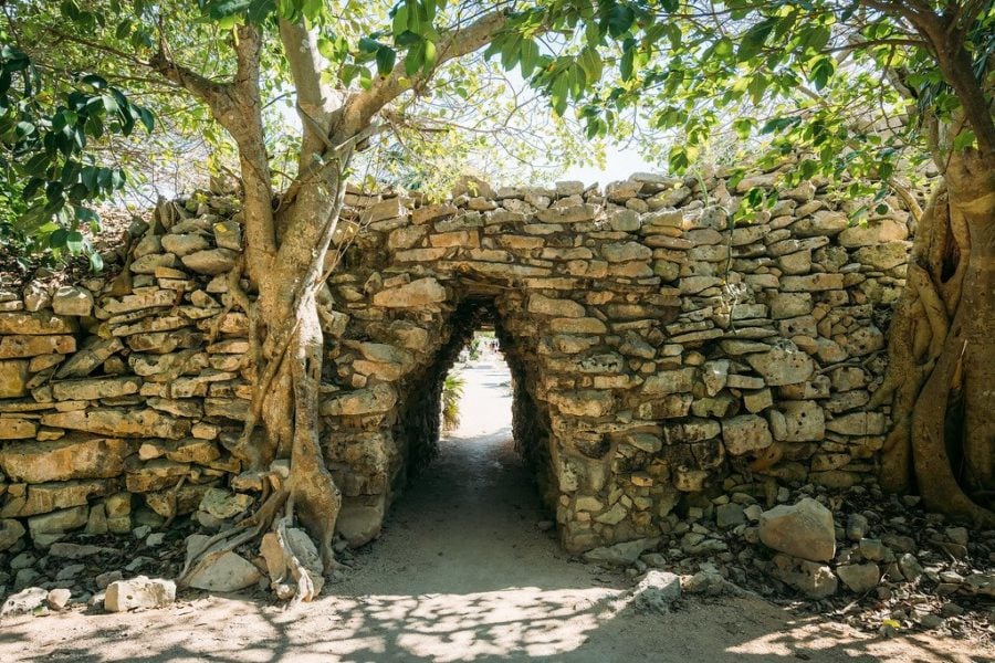 Tulum Ruins Mexico Entrance