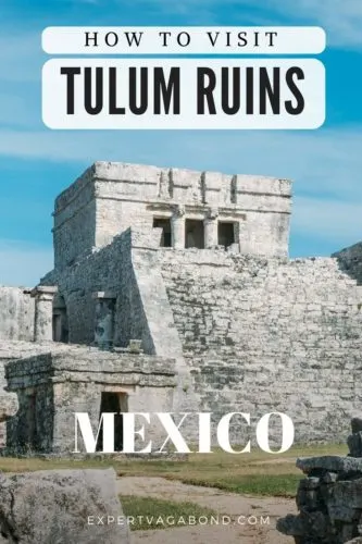 Tips for visiting the Mayan ruins of Tulum! #Tulum #Mexico #Ruins