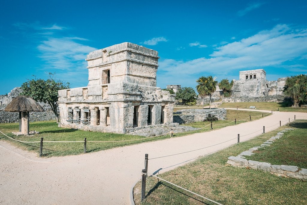 Tulum Ruins Frescos Structure