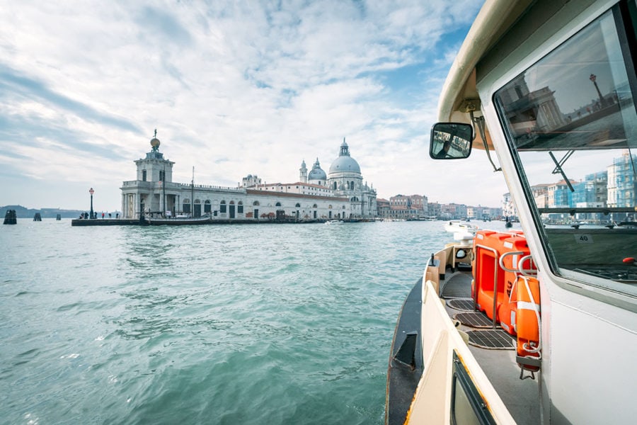 Water Taxi on Grand Canal