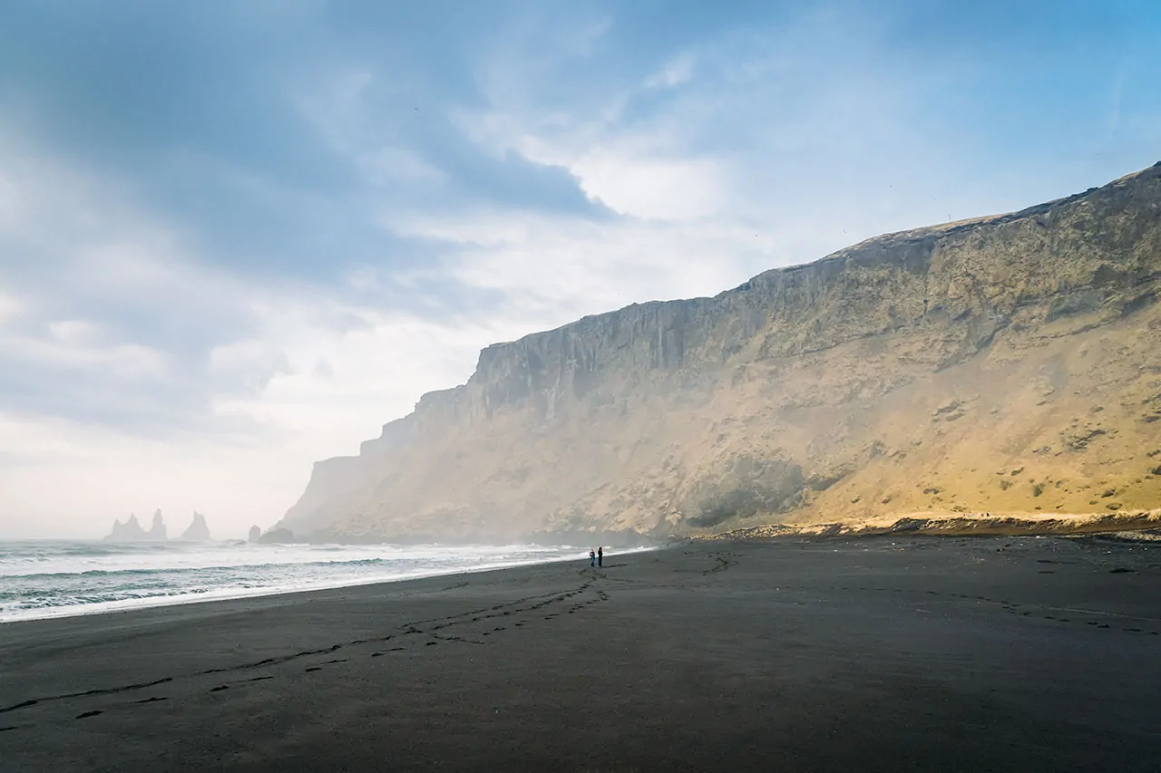 Iceland Black Sand Beach