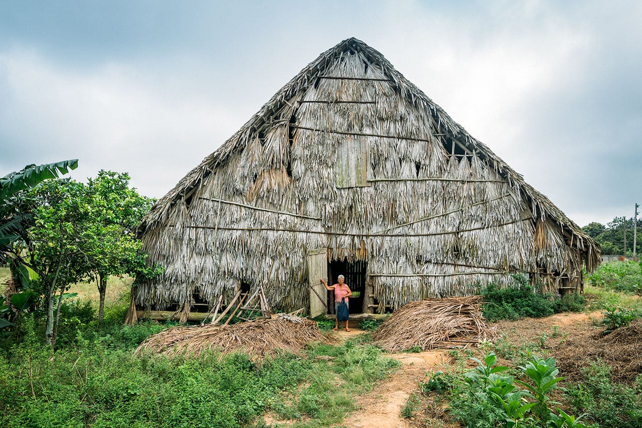 Granero de tabaco en Vinales