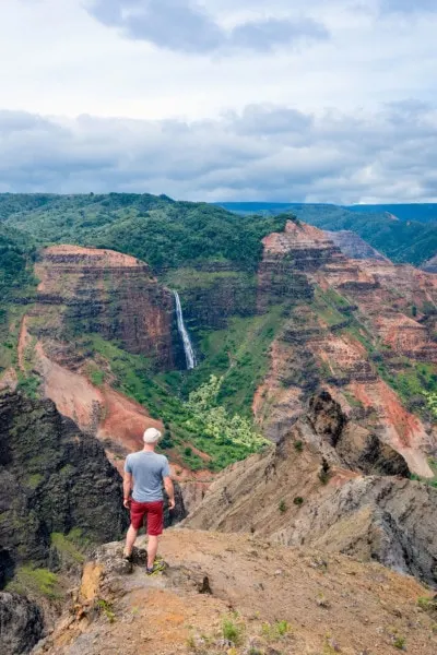 Waipo'o Waterfall Waimea Canyon