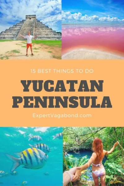 The best things to do I'm Mexico's Yucatan Peninsulas. #Yucatan #Mexico